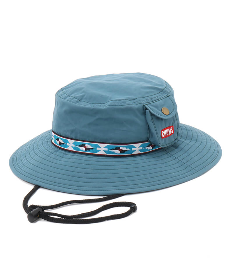 CHUMS FEST HAT BLUE GREY